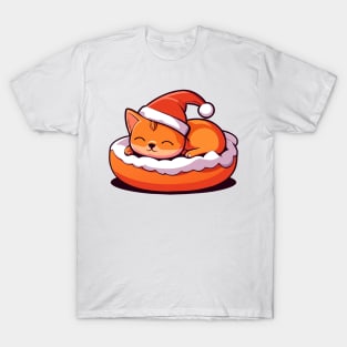 Cozy Cat Donut T-Shirt